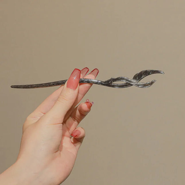 Vintage Metal Hairpins French Hair Pin Buns Trendy Hair Accessories for Women Girls