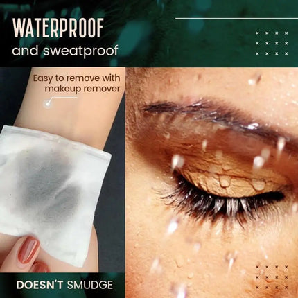 Mascara Long Lasting Waterproof Sweatproof Silk Fiber Thick Curling Eyelash Extension Volume Smudge-proof Quick Dry Non-blooming