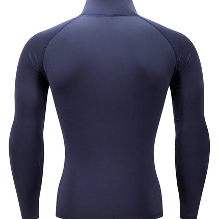 Men Running Compression T-shirt Long Sleeves Sport Tees Gym Fitness Sweatshirt Male Jogging Tracksuit Homme Athletic Shirt Tops