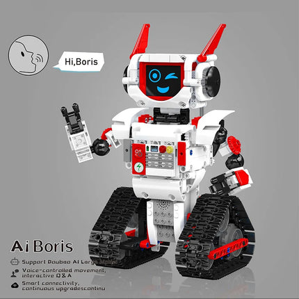 Ai Boris Ai Rc Robot Building Block Assembly Model Voice Interactive Dialogue Intelligent Programmable Toy Gift For Boys