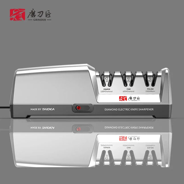 TAIDEA TG2302 Electric Knife Sharpener Professional Blade Eco-Friendly Kitchen Gadgets Ceramic Razor Blade CE/UE CIQSGS