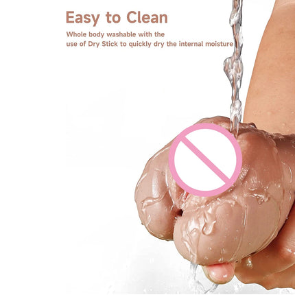 3 IN 1 Artificial Vagina for Men Masturbator Cup Deep Throat Real Oral Male Masturbation Blowjob Anal Clit Silicone Sex Toys 18+