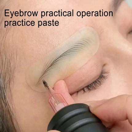 Practice practical operation of new eyebrows,eyebrow shape design,Silicone Tattoo Practice Skin eyebrow tattoo accessories