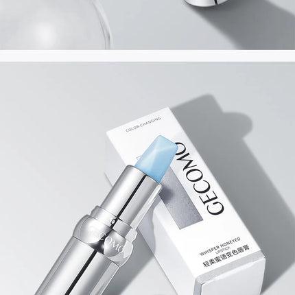 Gecomo Temperature Color Change Lip Balm Long-Lasting Hydration Soft Moisturizing Deep Nourishment Fine Glitter Anti-Wrinkle Enhance Complexion Lip Care