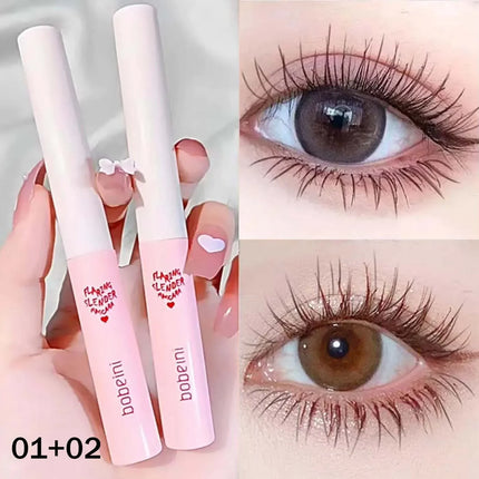 Black Brown Mascara Ultra-fine Small Brush Lengthening Black 3D Lashes Eyelash Extension Waterproof Lasting Eye Lashes Mascara