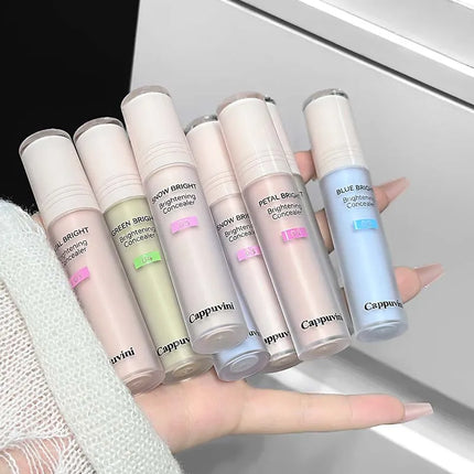 Liquid Brighten Concealer Stick Face Shadow Matte Powder Highlight Contour 3D Nose Shadow Cover Spots Dark Circles Makeup