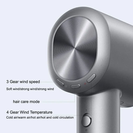 MIJIA High Speed Water Ion H701 Hair Dryers Professional Hair Care Quick Dry Negative Ion 65m/s 110000Rpm 220V CN Version