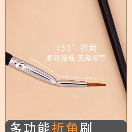 T22 Fine Eyeliner Makeup Brush Liquid Gel Eyeliner Brush Precision Thin Long Eyeliner Brush Professional Eye Liner Makeup Tool