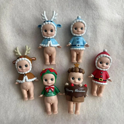 Sonny Angel Mini Figure Christmas Series  Sold as a set  No box No bag  Blind Box