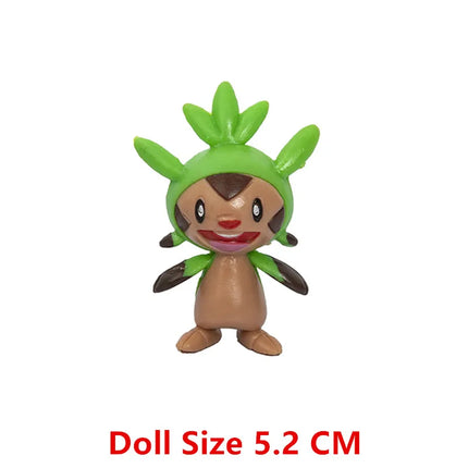 3-7 Cm PokemonCartoons Anime Figure Pikachu Mew Snorlax Charmander Cosplay Collection Pet Pocket Monster Action Model Toy Gifts