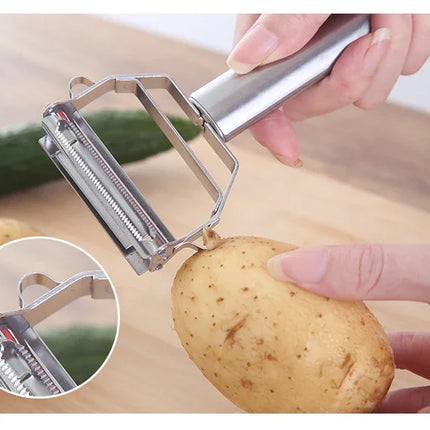 Multifunctional Fruit and Vegetable Peeler 304 Stainless Steel Kitchen Tools Grater Melon Grater Peeler Potato Carrot Shredder