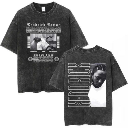 Rapper Kendrick Lamar To Pimp A Butterfly Graphic T Shirt Men's Hip Hop Streetwear T-shirts Unisex Cotton Oversized Tee Shirts