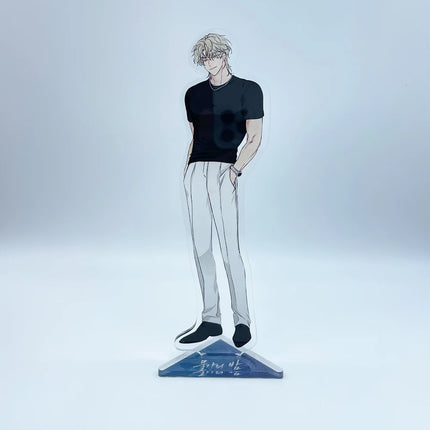 Anime Korean Comic Cartoon Low Tide in Twilight Acrylic Stand Yeo TaeJu Kim EuiHyun Figures Model Plate Holder Seaside Night