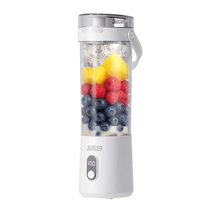 600ML Portable Juicing Cup Multifunctional Household Crushed Ice Juicer Outdoor USB Rechargeable Electric  Fruit Juice Machine