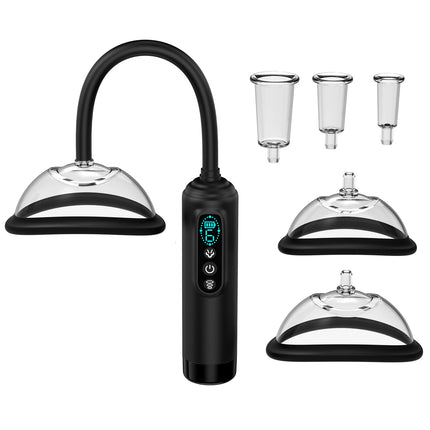 Pussy Pump Nipple Sucking Vibrator Toys BDSM Electric Vacuum Vagina Sex Pump with 7 Suction Female Sex Toy Clit Sucker for Women