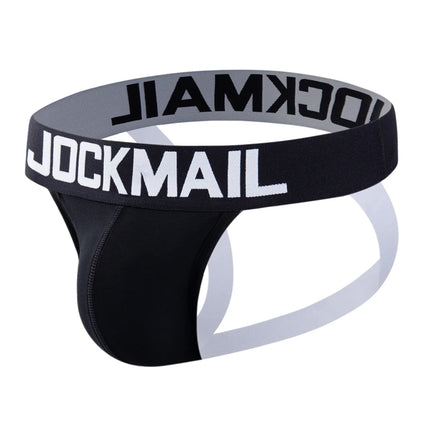 Sexy Jockstrap Men Cotton Underwear Strap Brief Athletic Supporter Low-Rise Breathable Tanga Bikini Thong Gay Male String Pouch