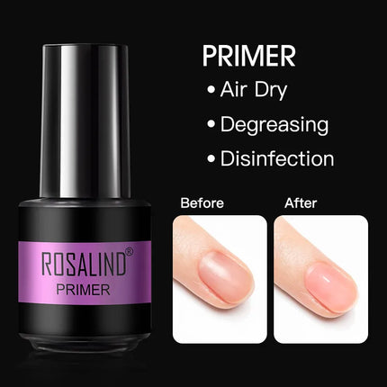 ROSALIND Gel Nail Polish UV Base Top Coat Soff Off Stamping Polish All For Art Manicure Semi Permanant Gel Nail Fast Shipping