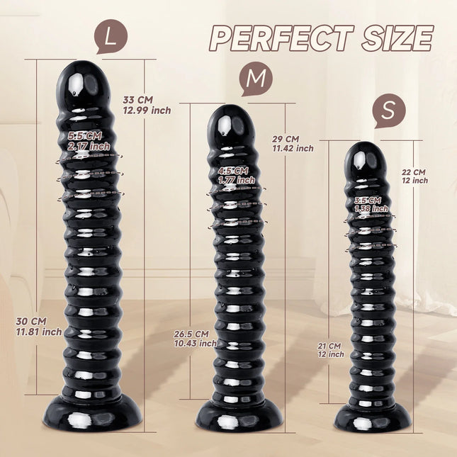 Huge Anal Plug Dildo Soft Big Anal Dilator Stimulate Vaginal Anus Butt Plug Penetration Adult Dick Sex Toys for Women Men Gay 18