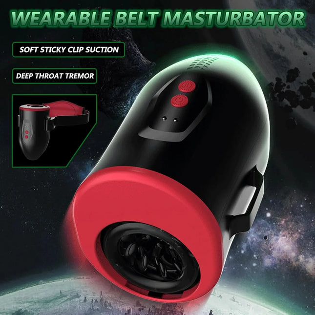 Sex Toys for Men Automatic Male Masturbators Cup with App Control Wearable Telescopic Vibrating Penis Thrusting Massager
