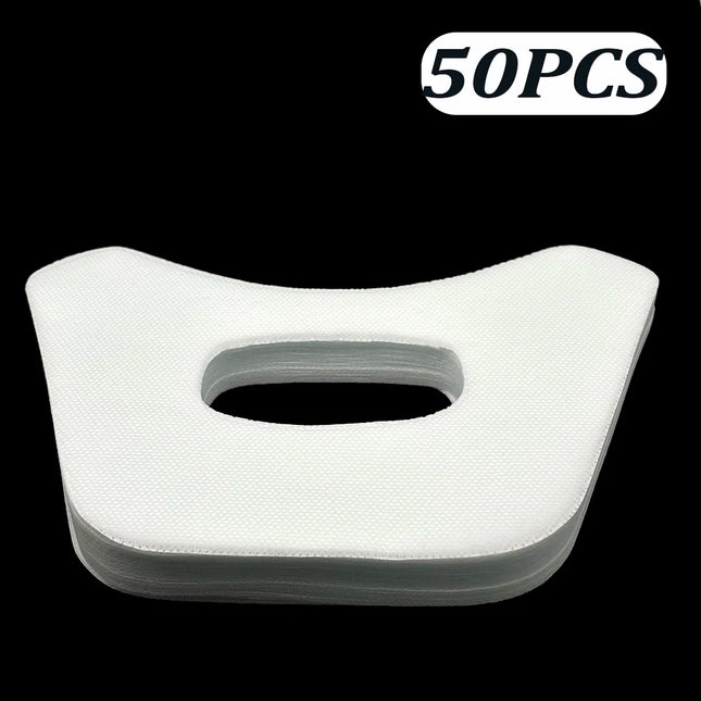 150pcs Dental Mouth Cloth Saliva Pad Lip Protection Mat Teeth Whitening Consumables Face Gauze Mouth Non Woven Material