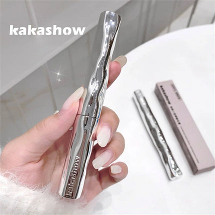 Silver Silk Fiber Matte Mascara Makeup Ultra-Fine Brush Lengthens Eyelashes Waterproof Fast Dry Eyelash Extension Mascara Makeup