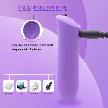 Powerful Vibrator for Women Mini Bullet G Spot Dildo Vagina Clitoris Stimulator Vibrators Masturbation Adult Sex Toys Vibration