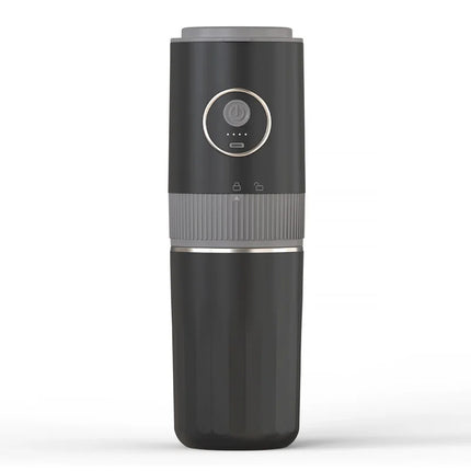 All-in-One Coffee Maker Travel-Friendly Handheld Espresso Machine with Built-in Grinder Mini Pour over Cup for Home And Outdoor