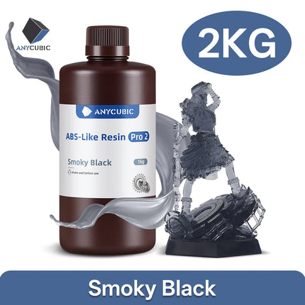 ANYCUBIC ABS Pro 2 Resin 405nm Photosensitive Polyresin High Precision with Minimal Shrinkage for LCD 3D Printer