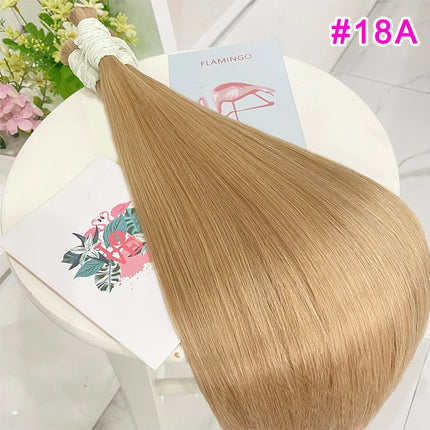 No Weft Straight Bulk Braiding Hair 100% Brazilian Virgin Remy Human Hair Extensions 50g 100g Blonde 1B Color Natural Hairpiece