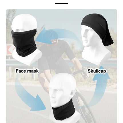 Cycling Face Mask Absorb Sweat Breathable Fishing Training Sport UV Face Scarf Neck Gaiter Summer Face Bandana Safety protection