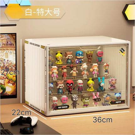 Transparent Miniature Display Box Containerized Designs Acrylic Storage Box Collectible Figures And Blind Box Storage Box