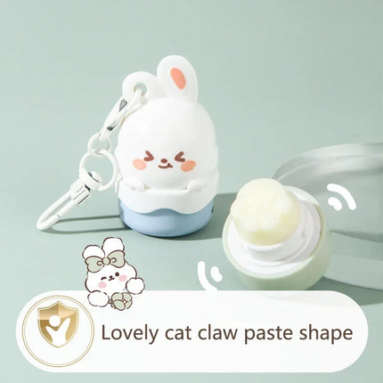 Fruity Children Baby Lip Balm Moisturizer Nutritious Anti Dry Cracking Lip Mask Cute Cartoon Bunny Kids Autumn Winter Lip Care