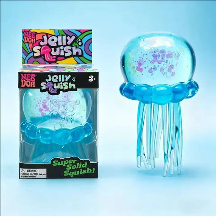 Squishies Nee Doh Medusa, Juguete Sensorial de Agua, Juguete Antiestrés de Gel Suave para Apretar