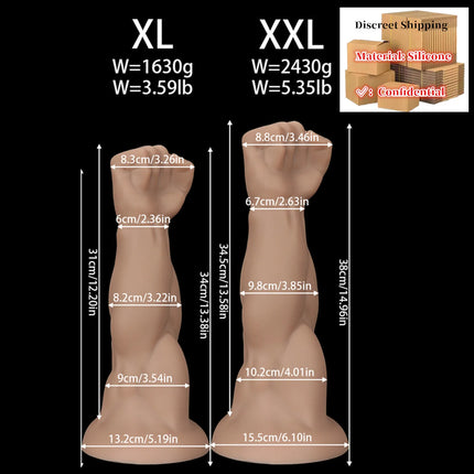 S/M/L/XL/XXL Fist Hand Ana Plug Arm Vaginal Butt Dilator Deep Stimulator Anal G-spot Big Dildo Masturbator Adult Anal Sex Toys18