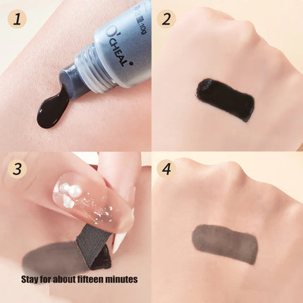 Peel Off Eye Makeup Permanent Eye Brow Tattoo Tint Long-lasting Waterproof Black Brown Dye Eyebrow Gel Cream Make Up Cosmetics