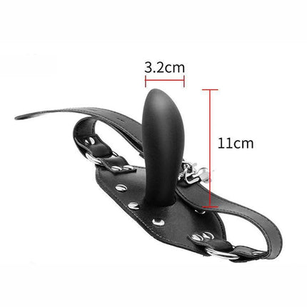 SM Liquid Silicone Inflatable Training Bondage Mouth Gag Oral Stuffed Open Penis Mouth Passion Couple Flirting Restriants SexToy