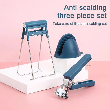 Bowl Clamp Anti Scald Clamp Kitchen Tool Clamp Steaming Vegetable Clamp Anti Slip And Anti Scald Hand Clamp Plate