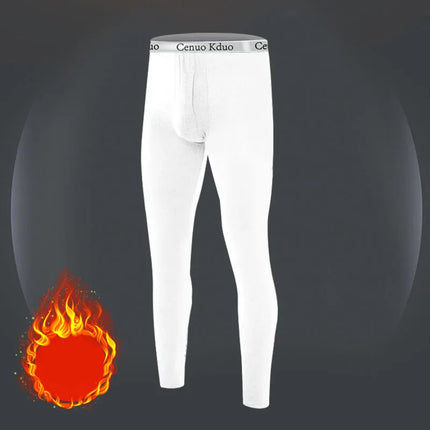 2025 New Men's Tight Sports Pants Slim Pants Autumn Winter Thermal Trousers Plush High Stretch Quick Drying Compression Trousers