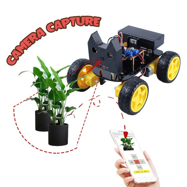 ESP32 AI Robot Smart Coding Programmable Educational Kit DIY STEM Toy for Adult with Open Source Software Robot Building Kit