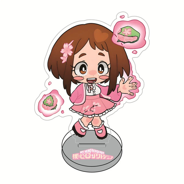 My Hero Academia Sakura Version 10cm Acrylic Stand Figures keychain Anime Collectible Merchandise Desktop Decoration Fan Gift
