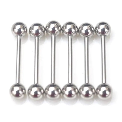 45/90PCS Stainless Steel Body Piercing Jewelry Nose Ring Tongue Bars Navel Eyebrow Lip Labret Piercing Jewelry Horseshoe Rings