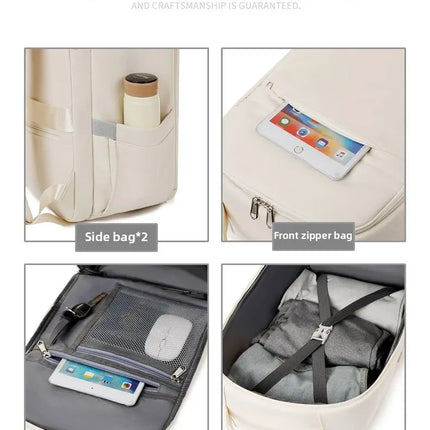 Men Women 40x20x25 Cabin Bag Outdoor Travel Lightweight Hand Luggage Backpack Short-Distance Backpack Business Computer Bag