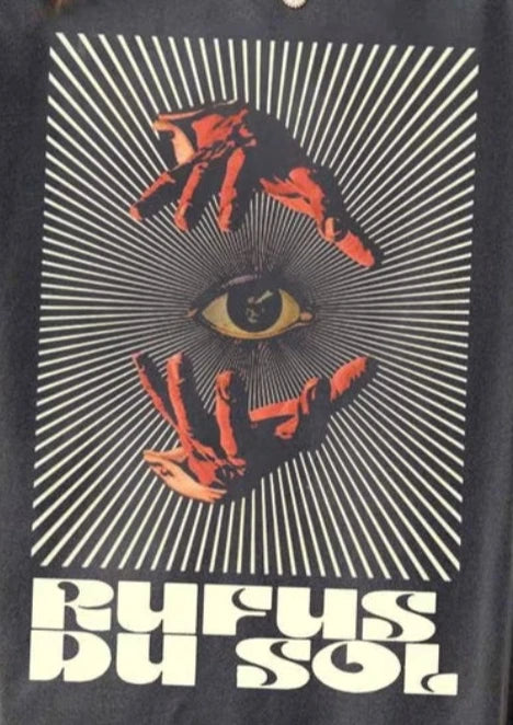 Rufus Du Sol T-shirt "Music Makes Things Better" House Music Pattern T-shirt Couple's Pure All-Season Streetwear Base Layer.