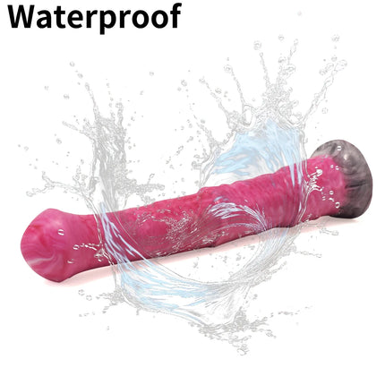 QKKQ Long Animal Vibrators Horse Dildo Butt PLUG SEX TOY FOR WOMAN G Spot Clit with Sucker Clitoris Stimulator for Adults 18