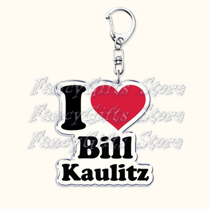 Tokio Hotel Band Chibis Keychains for Accessories Bag I Love Bill Tom Kaulitz Georg Listing Keyrings Jewelry Friends Fans Gifts
