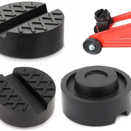 Floor Slotted Car Jack Rubber Pad Frame Protector Adapter Jacking Tool Pinch Weld Side Lifting Disk For Audi Mercedes Ford Lada