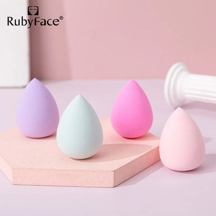 Makeup sponge bucket water droplet-shaped non-latex makeup sponge cosmetic makeup tool puff