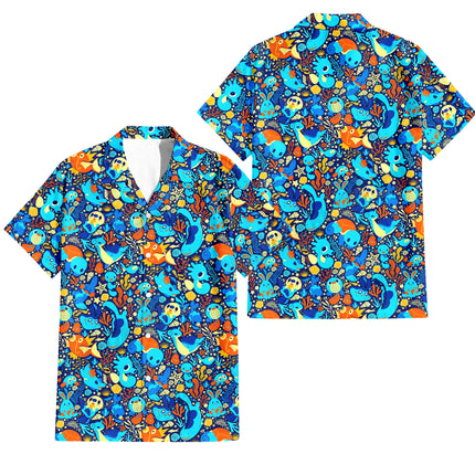 Hawaiian Shirts For Men Short Sleeve Tops New Coconut Tree Graphic 3D Shirt Fashion Streetwear 5XL Summer Clothing Men's Blouse