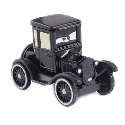 Disney Pixar Cars Residents Of Radiator Springs Anime Character Mater Fillmore Sheriff Lizzie Alloy Toy Car For Children