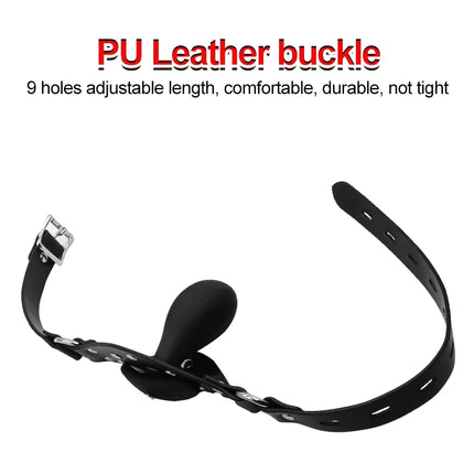 Inflatable Gag Open Mouth Gag Oral Dildo Plug Pump Restraint Slave Bondage Open Mouth Balls BDSM Sex Toys For Couples Adult Game